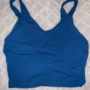 Amazon Oalka Blue Work Out Tank